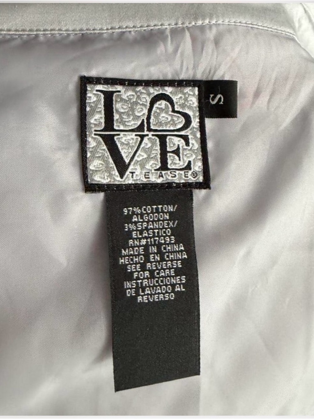 Love Teased Classic Double-Breasted Trench Coat - Light Gray - Picture 6 of 6